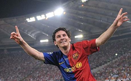 Messi a Bajnokok Ligája-döntőn